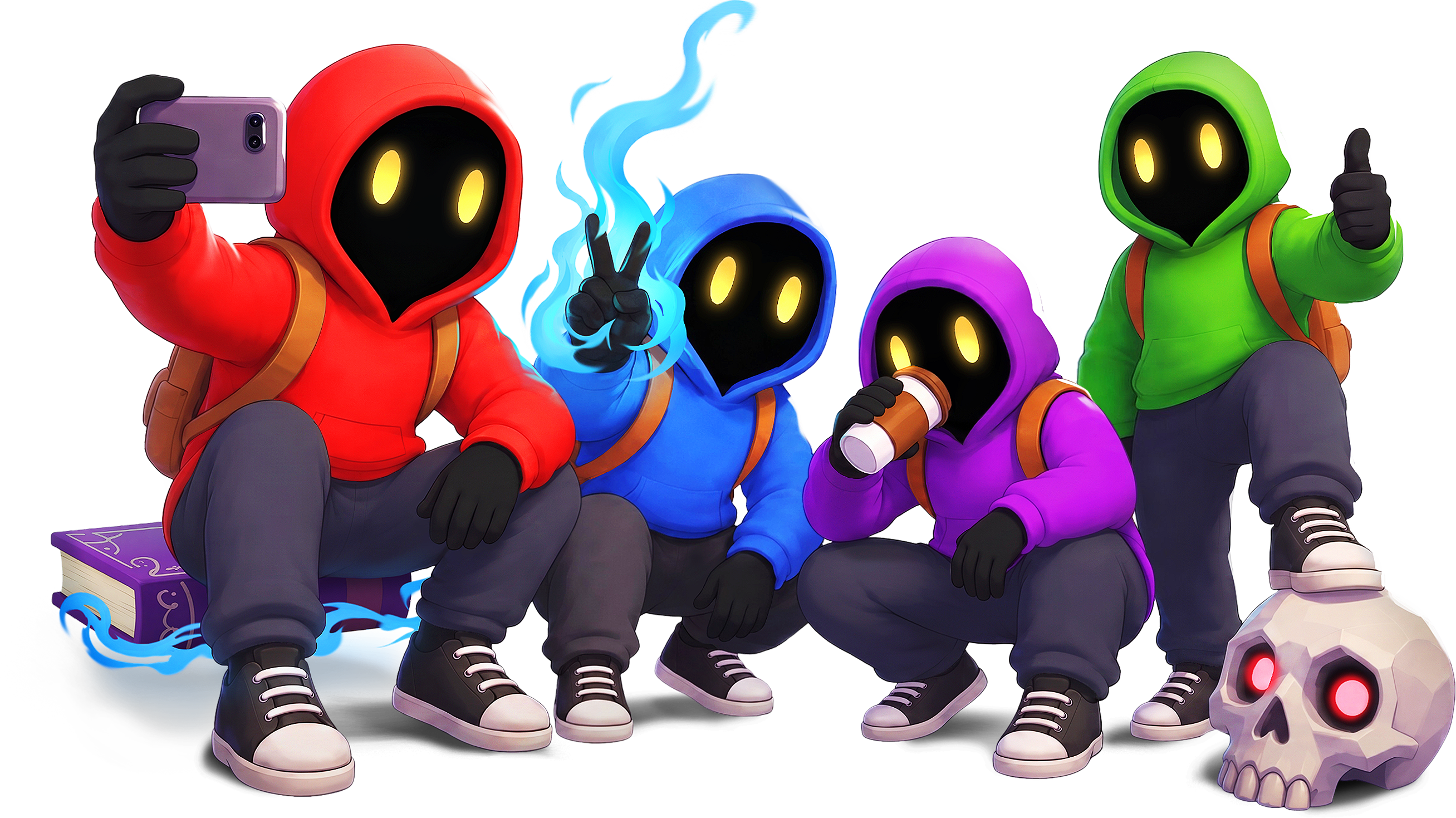 The Broke Wizards crew